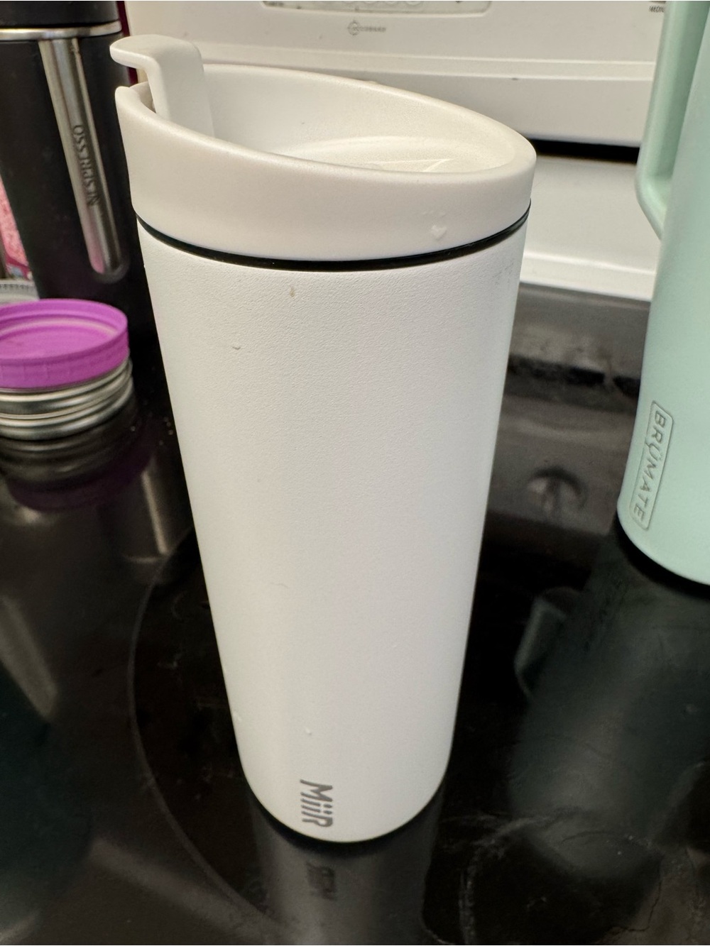 Miir White Coffee Travel Tumbler with Sip Lid
